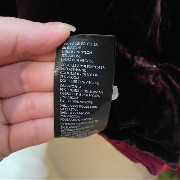 Anthropologie Fran Velvet Sequin Puffer Jacket - Picture 11 of 17